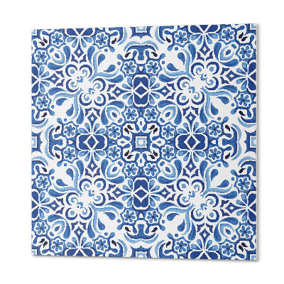 Vinyl fliesen selbstklebend Traditionelles Blumenmuster