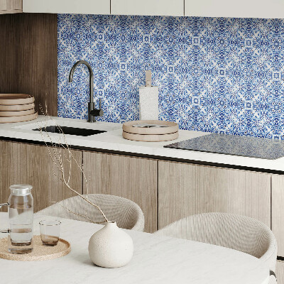 Vinyl fliesen selbstklebend Traditionelles Blumenmuster