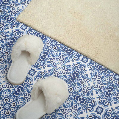 Vinyl fliesen selbstklebend Traditionelles Blumenmuster
