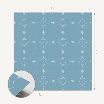 Vinyl fliesen selbstklebend Geometrische Rautenmotive