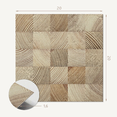 Vinyl fliesen Holztöne im Arrangement