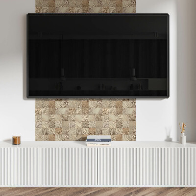 Vinyl fliesen Holztöne im Arrangement