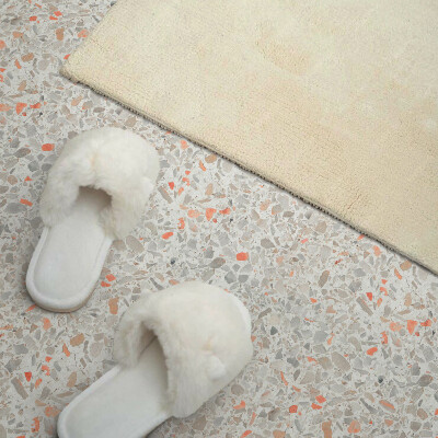 Pvc fliesen Motiv mit Steindetails