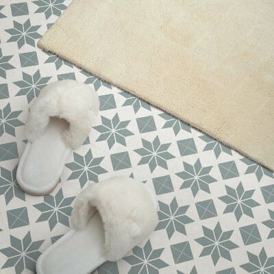 Vinyl fliesen Geometrische Blumenmuster