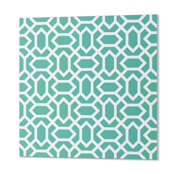 Vinyl fliesen selbstklebend Geometrisches Muster mit Formen