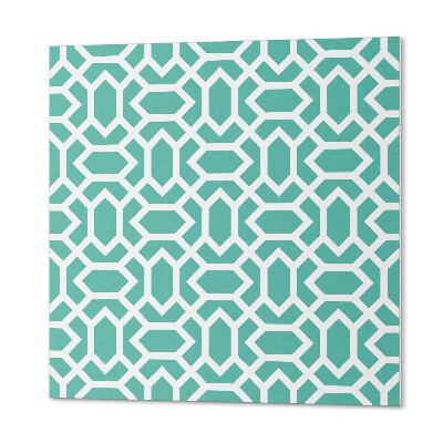 Vinyl fliesen selbstklebend Geometrisches Muster mit Formen
