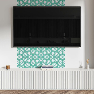 Vinyl fliesen selbstklebend Geometrisches Muster mit Formen