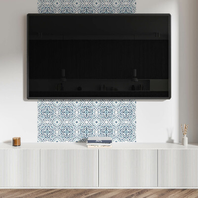 Pvc fliesen Pflanzenornamente mit floralem Akzent
