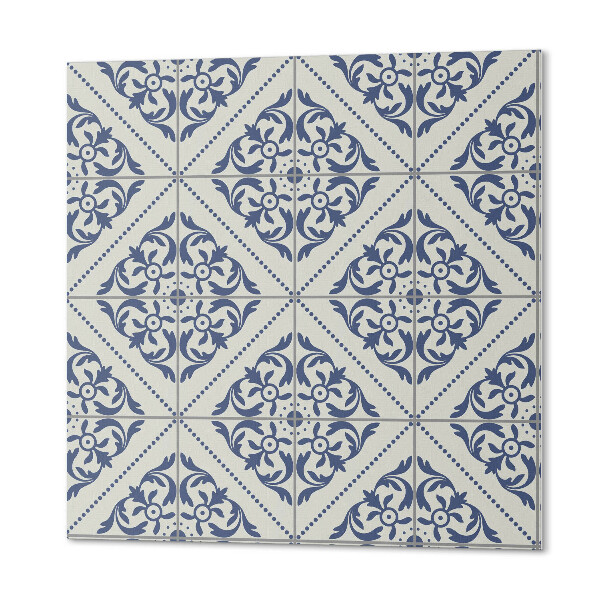 Vinyl fliesen selbstklebend Blumenmotiv mit Stil