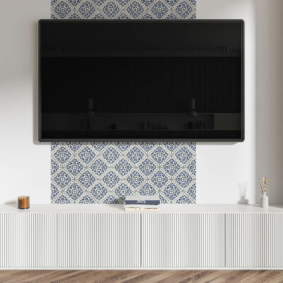 Vinyl fliesen selbstklebend Blumenmotiv mit Stil