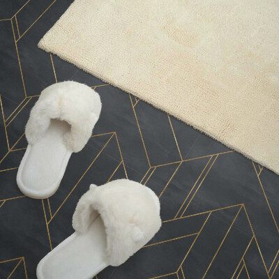 Pvc fliesen Geometrische Formen und Linien