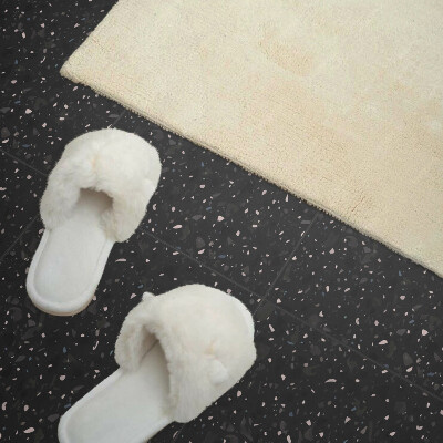 Vinyl fliesen Abstrakter Terrazzo im modernen Stil