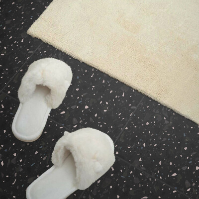 Vinyl fliesen Abstrakter Terrazzo im modernen Stil