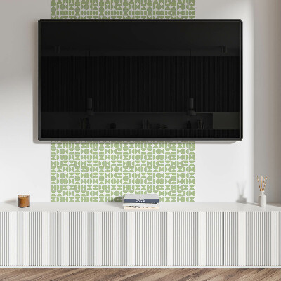 Pvc fliesen Stilvolles Muster aus runden Formen