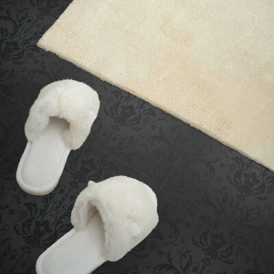 Pvc fliesen Ein exquisites Blumenmuster