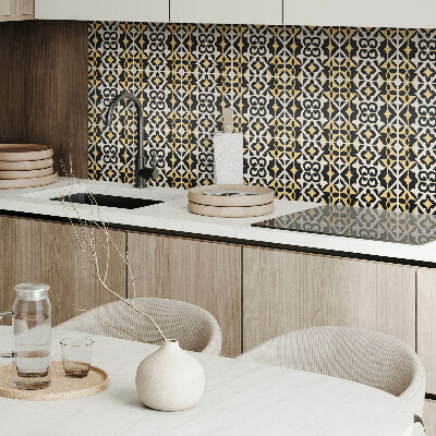 Pvc fliesen Motive im geometrischen Stil