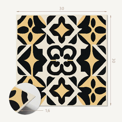 Pvc fliesen Motive im geometrischen Stil