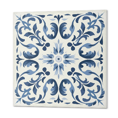 Vinyl fliesen Blumenmuster auf Fliesen