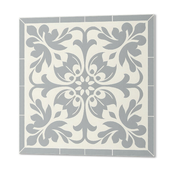 Vinyl fliesen selbstklebend Blumenmuster auf Fliesen