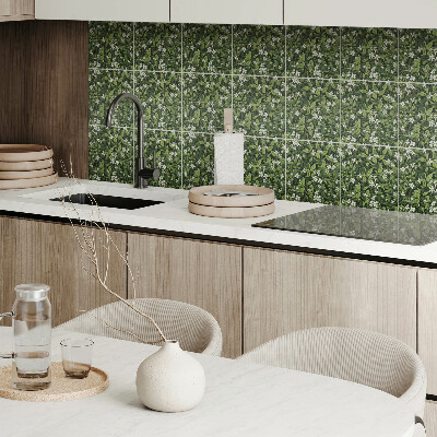 Vinyl fliesen Blumenmuster mit Blumen