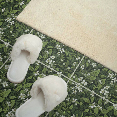 Vinyl fliesen Blumenmuster mit Blumen