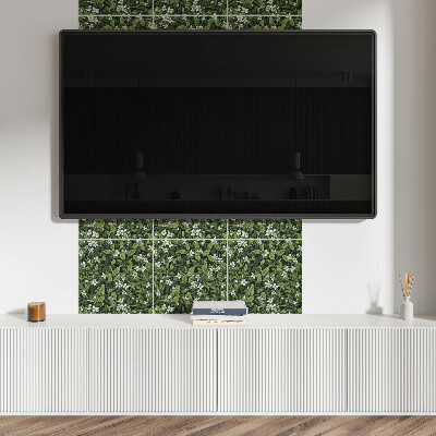 Vinyl fliesen Blumenmuster mit Blumen