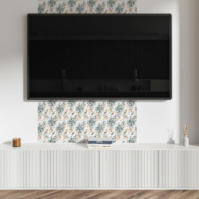 Pvc fliesen Pflanzenblumenmuster