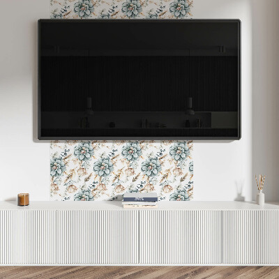 Pvc fliesen Pflanzenblumenmuster