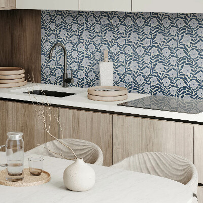 Vinyl fliesen selbstklebend Blumenmuster