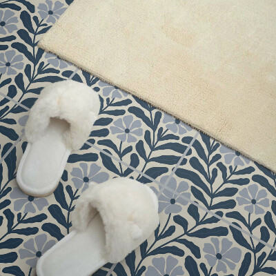 Vinyl fliesen selbstklebend Blumenmuster