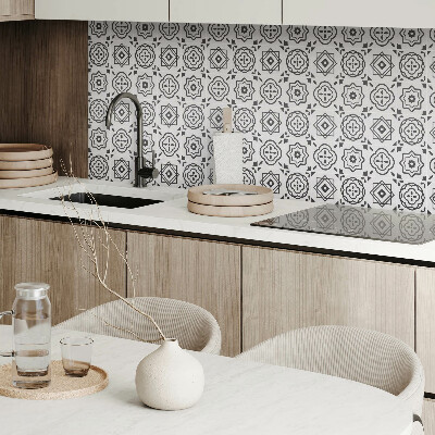 Vinyl fliesen Quadratische geometrische Motive