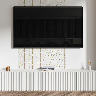 Pvc fliesen Ein modernes geometrisches Linienmotiv