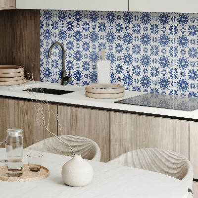 Vinyl fliesen selbstklebend Blumenmuster