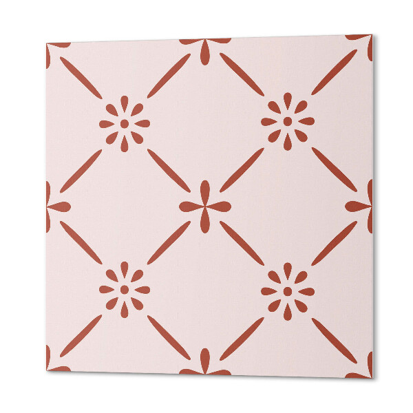 Pvc fliesen Modernes Blumenmotiv