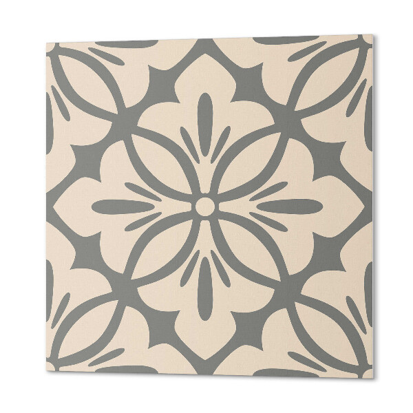 Pvc fliesen Blumenmuster mit komplizierten Details
