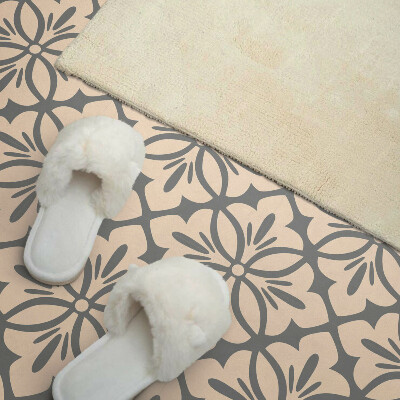 Pvc fliesen Blumenmuster mit komplizierten Details