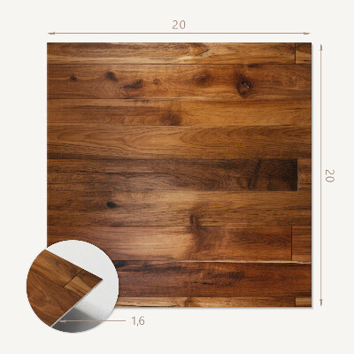 Vinyl fliesen Board-Layout im natürlichen Stil