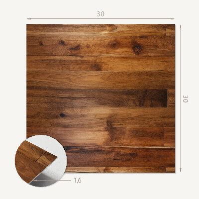 Vinyl fliesen Board-Layout im natürlichen Stil