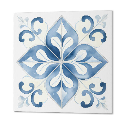 Vinyl fliesen selbstklebend Blumenmuster auf Fliesen