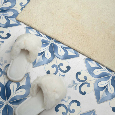 Vinyl fliesen selbstklebend Blumenmuster auf Fliesen