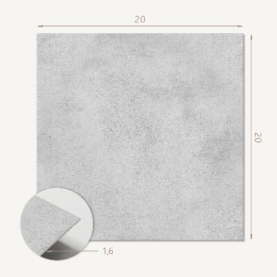 Pvc fliesen Rohbeton im minimalistischen Stil