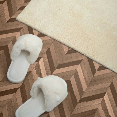 Vinyl fliesen Von Holz inspiriertes Fischgrätenmuster