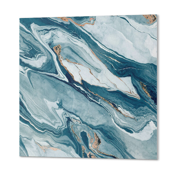 Pvc fliesen Dynamische Wellen im abstrakten Stil