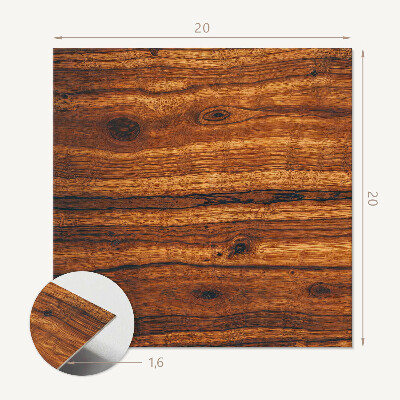 Vinyl fliesen Holz in seiner natürlichen Form