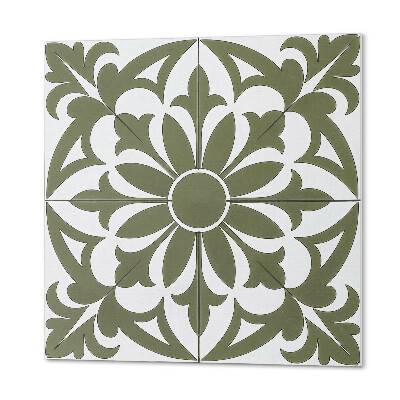 Pvc fliesen Blumenmuster mit Blättern