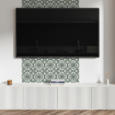 Pvc fliesen Blumenmuster im Rand