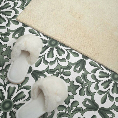Pvc fliesen Blumenmuster im Rand