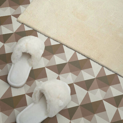 Pvc fliesen Dreiecksmuster in minimalistischer Ausführung