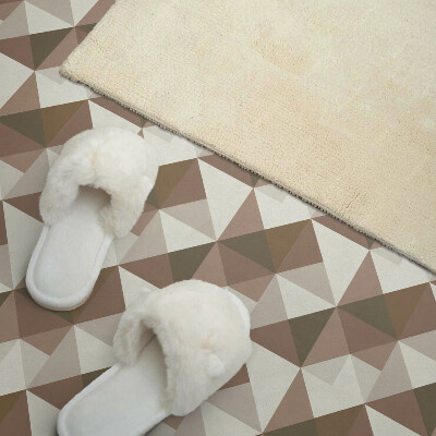 Pvc fliesen Dreiecksmuster in minimalistischer Ausführung