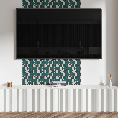 Pvc fliesen Geometrische Muster mit verschiedenen Formen